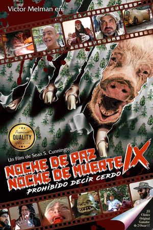 Silent Night Death Night IX It is forbidden to say Pig's poster