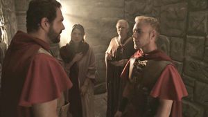 Apostle Peter and the Last Supper's poster
