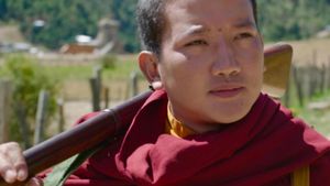 The Monk and the Gun's poster