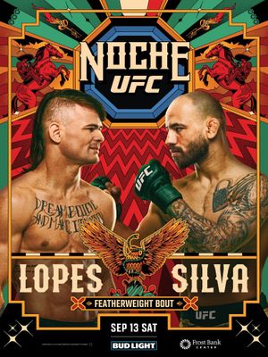 UFC Fight Night 259: Lopes vs. Silva's poster