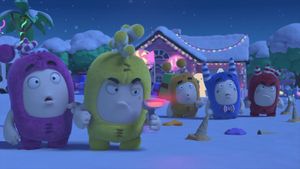 Oddbods: The Festive Menace's poster