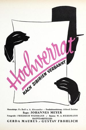 Hochverrat's poster