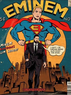 Eminem's Superman's poster