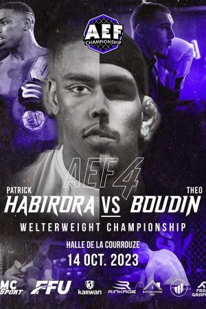 AEF 4: Patrick Habirora vs. Brunel Badikadila's poster