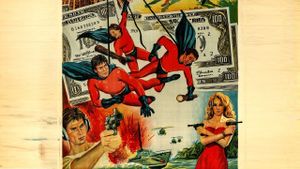 Three Supermen in Santo Domingo's poster