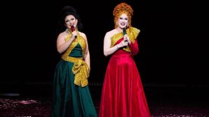 The Jinkx & DeLa Holiday Show 2024's poster