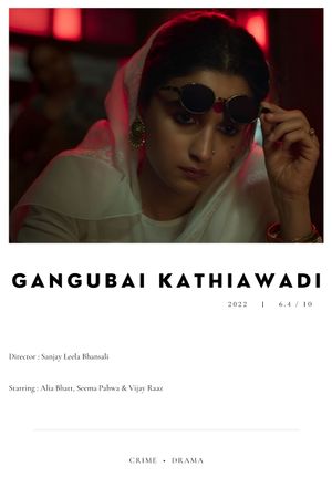 Gangubai Kathiawadi's poster