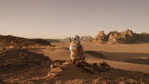 The Martian's poster