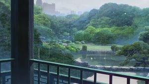 The Garden of Words's poster