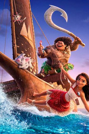 Moana 2's poster