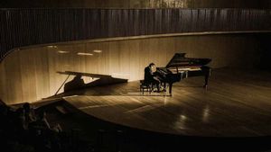 God of the Piano's poster