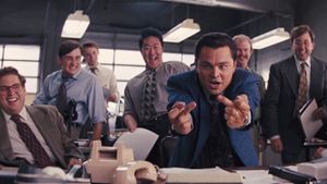 The Wolf of Wall Street's poster