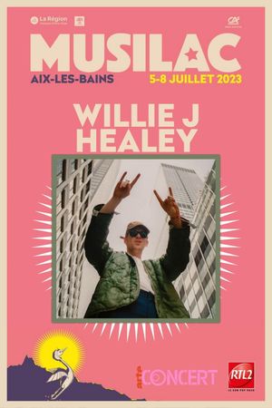 Willie J Healey - Musilac 2023's poster