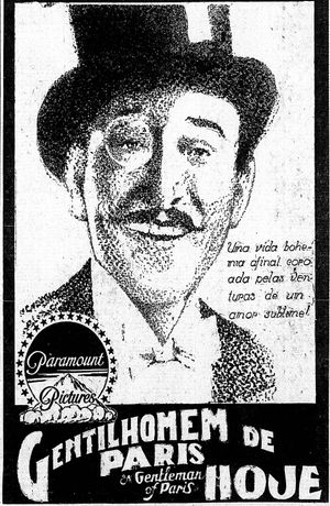 A Gentleman of Paris's poster