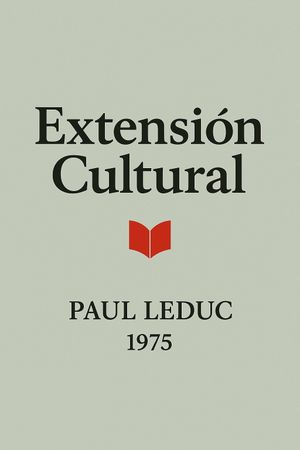 Cultural Extension's poster