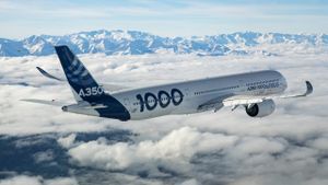 Airbus A350, la nouvelle star des airs's poster