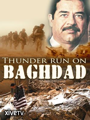 Thunder Run on Baghdad's poster