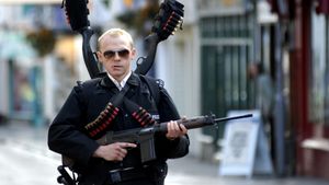 Hot Fuzz's poster