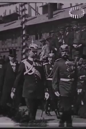Kaiser Wilhelm II. beim Besuche der Vulkan-Werft in Stettin am 4. Mai 1897's poster
