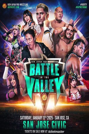 NJPW Battle in the Valley's poster
