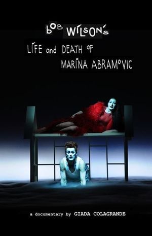 Bob Wilson's Life & Death of Marina Abramovic's poster