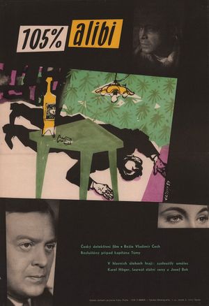 A 105 p.c. Alibi's poster