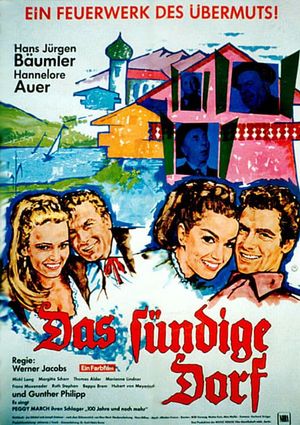 Das sündige Dorf's poster
