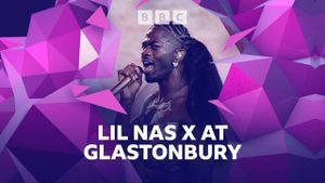 Lil Nas X: Glastonbury 2023's poster