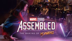 Marvel Studios Assembled: The Making of Ms. Marvel's poster