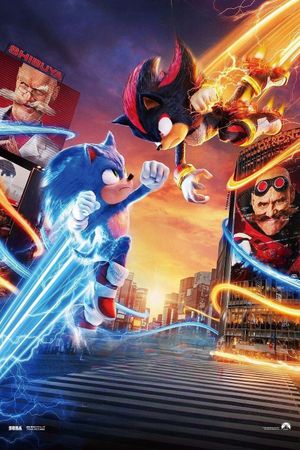 Sonic the Hedgehog 3's poster