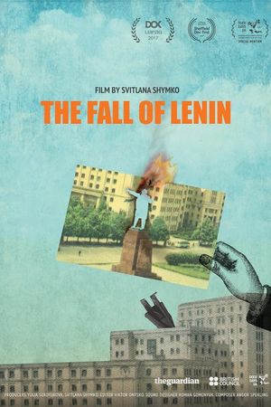 Fall of Lenin's poster