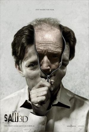 Saw 3D's poster