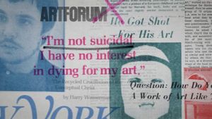 Burden's poster