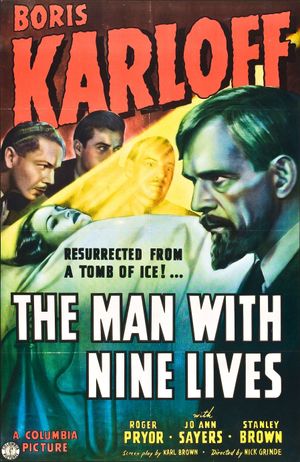 The Man with Nine Lives's poster