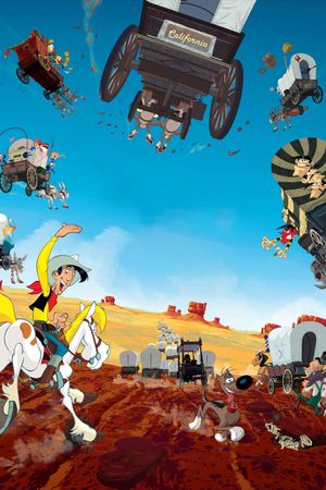 Go West: A Lucky Luke Adventure's poster