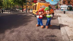 The Super Mario Bros. Movie's poster