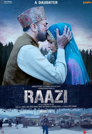 Raazi's poster