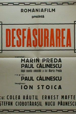 Desfasurarea's poster