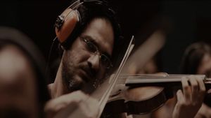 The Violin Player's poster