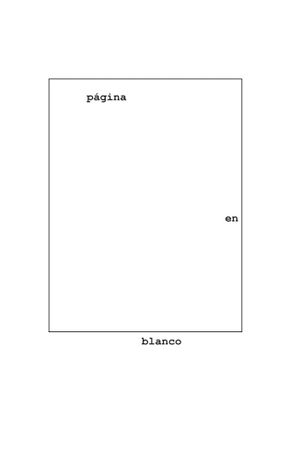 página en blanco's poster