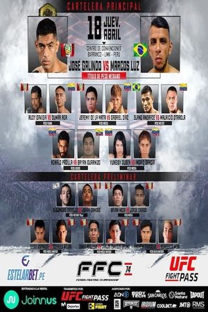 FFC 74: Galindo vs. Luz's poster