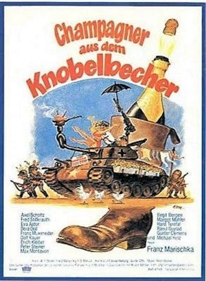 Champagner aus dem Knobelbecher's poster
