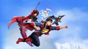 Justice League x RWBY: Super Heroes & Huntsmen, Part One's poster
