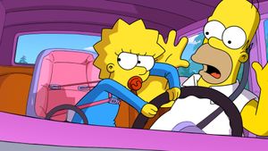 Maggie Simpson in "Playdate with Destiny"'s poster