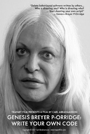 Genesis Breyer P-Orridge: Write Your Own Code's poster