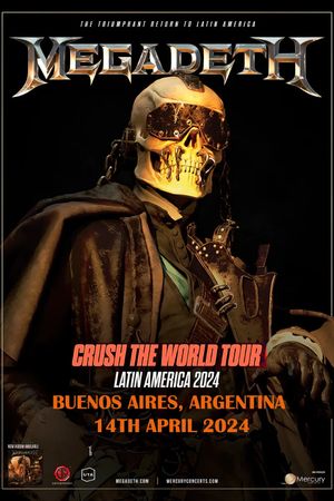 Megadeth - Crush the World: Live at Buenos Aires 2024 (Night 2)'s poster image