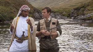 Salmon Fishing in the Yemen's poster