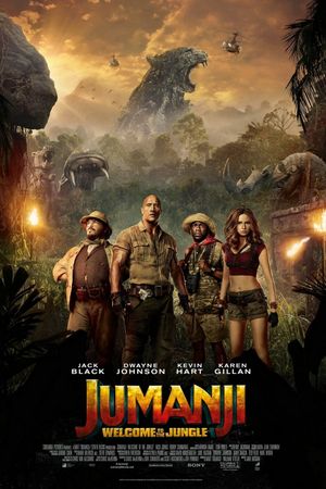 Jumanji: Welcome to the Jungle's poster