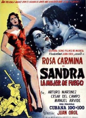 Sandra, la mujer de fuego's poster