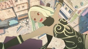 Gravity Daze the Animation: Ouverture's poster